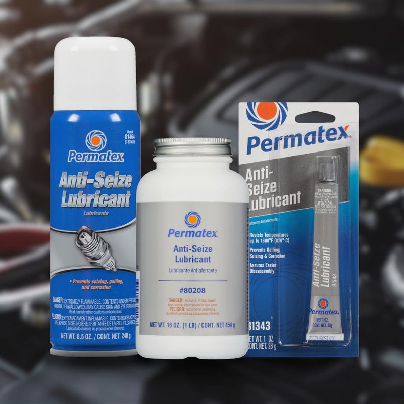 Permatex 81464-12PK Anti-Seize Lubricant, 8.5 oz. Aerosol Can (Pack of 12) - Image 4